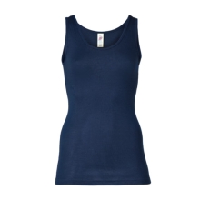 Trägerhemd Engel Achselhemd Damen Wolle / Seide, Farbe Engel: marine-blau, Größe engel Damen: 34 / 36