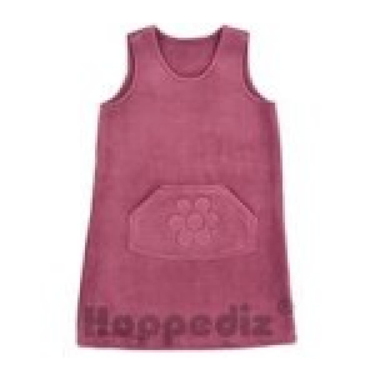 Hoppediz Fleece Kleid Tunika beere 86/92