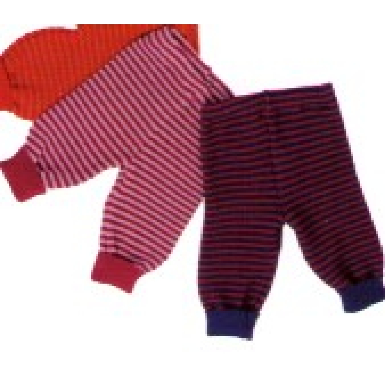 Leggings Strickhose geringelt von Reiff Strickwaren