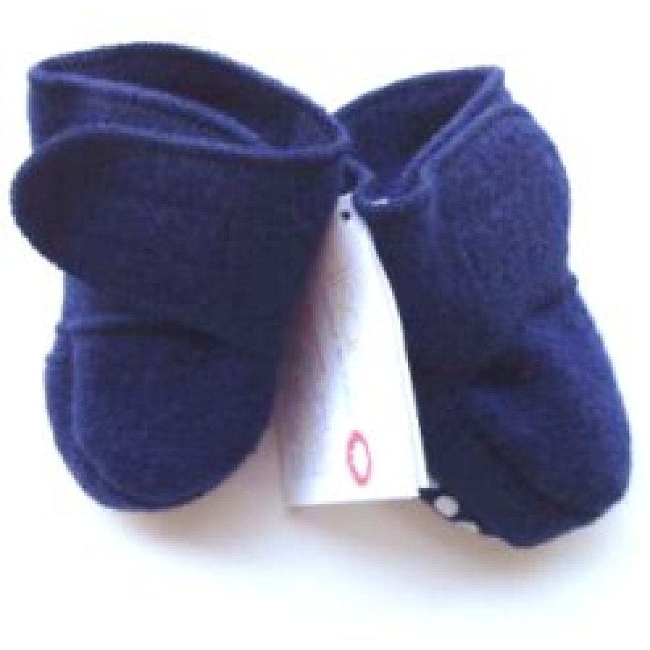 Disana Hausschuhe Marine-blau
