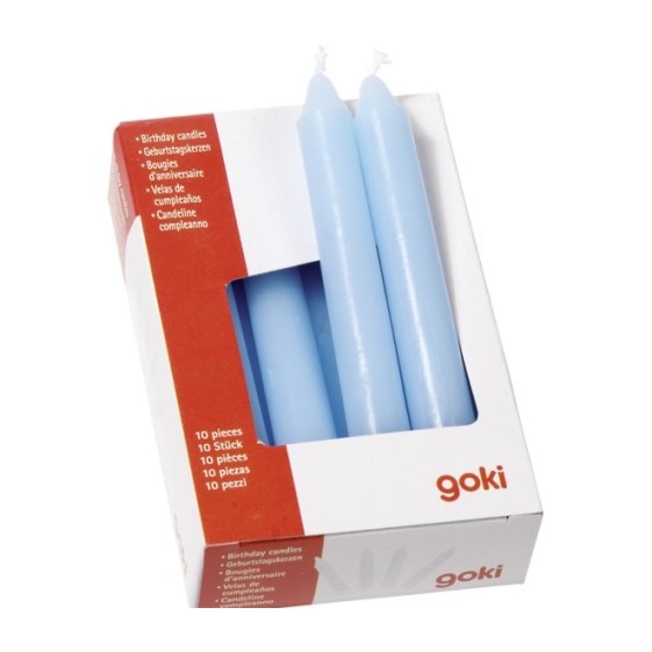 Kerzen goki Geburtstagskerzen blau